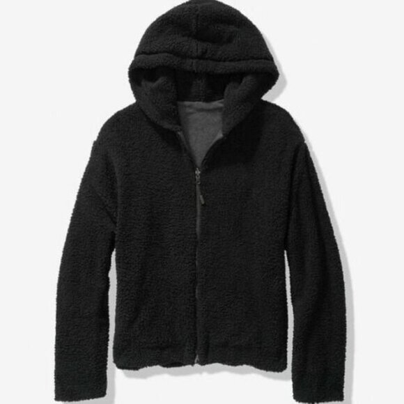 ✨2/$20 PINK Victoria's Secret 2in1 Reversible Sherpa Zip Jacket Small H12156 - Picture 2 of 11